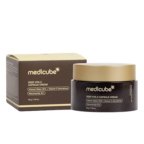 Crema en Cápsulas Medicube con Vitamina C Profunda | Cápsula Dorada de Vitamina C Liposómica para Piel Radiante y Firme | Gel Hidratante, 1.94 oz - imagen 2