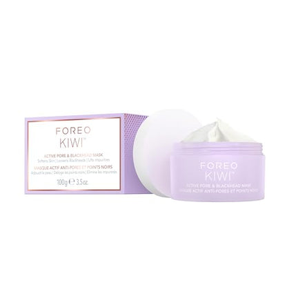 Mascarilla Activa para Poros y Puntos Negros FOREO KIWI, 3.5 oz - Eliminador de Puntos Negros - Mascarilla de Arcilla con Aceite de Jojoba - Minimiza - imagen 4