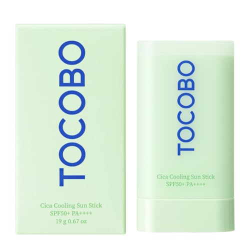 TOCOBO Cica Cooling Sun Stick SPF50+ PA++++ 1.69 fl. oz - Stick Solar Refrescante con Complejo Cica Fermentado, Alivio Rápido y Hidratación - imagen 1