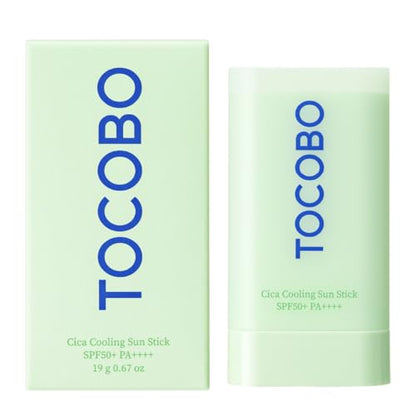 TOCOBO Cica Cooling Sun Stick SPF50+ PA++++ 1.69 fl. oz - Stick Solar Refrescante con Complejo Cica Fermentado, Alivio Rápido y Hidratación - imagen 3