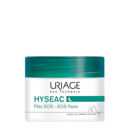 Pasta SOS Uriage Hyseac con Árbol de Té, Zinc y Arcilla Verde, Reduce Visiblemente Imperfecciones Durante la Noche, Cuidado Local para Piel Grasa y - imagen 2