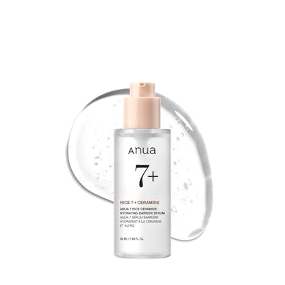 Suero Hidratante Anua Rice Ceramide 7, Serum Facial Hidratante, No Comedogénico, Ácido Hialurónico, Niacinamida, Ligero, Sin Fragancia, Piel Sensible - imagen 1
