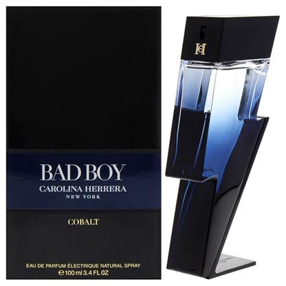 Carolina Herrera Bad Boy Cobalt Eau de Parfum Spray para Hombres, 3.4 Onzas - imagen 1