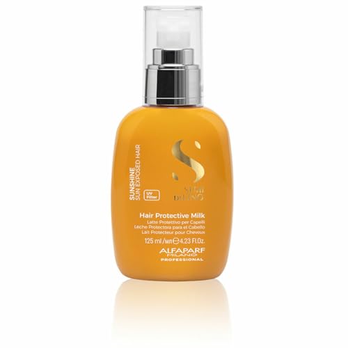 ALFAPARF MILANO Semi di Lino Sunshine Leche Protectora para el Cabello - Tratamiento Sin Aclarado con Filtro UV - Hidratante para Cabello Expuesto al - imagen 1