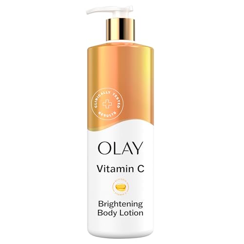 Loción Corporal Olay para Mujeres, Aclarante con Suero de Vitamina C, Piel Visiblemente Brillante y Radiante, Hidratación de 24 Horas, Fórmula de - imagen 3