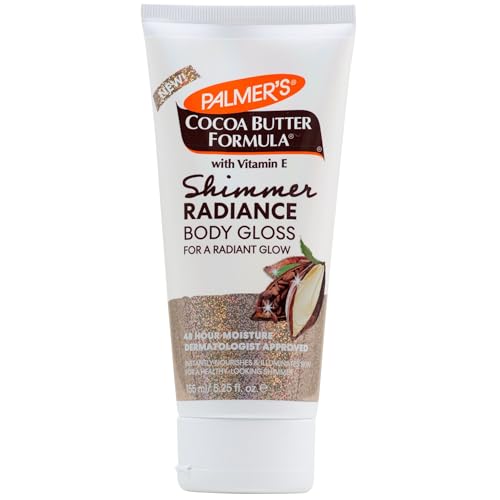 Loción Corporal Brillante Palmer's Cocoa Butter Formula con Vitamina E, 5.25 Fl Oz, Hidratación de 48 Horas, Ayuda a Difuminar Venas, Celulitis y - imagen 1