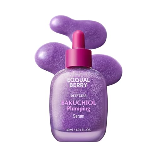 EQQUALBERRY Suero Facial Plump de Bakuchiol - Alternativa Natural al Retinol para Piel Sensible, con Niacinamida y Ácido Hialurónico, Cuidado Coreano - imagen 4