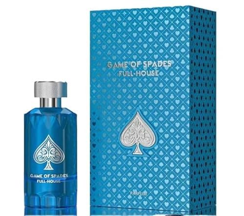 Jo Milano Game of Spades Full House Eau De Parfum Spray | 3.4 oz (100ml) | Cinnamon, Oud Wood, Neroli, Orange, Ginger Scent | Long Lasting Fragrance f - imagen 1