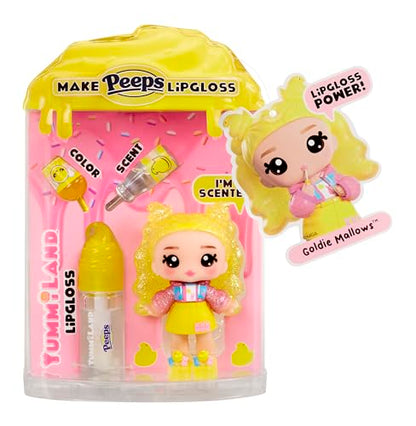 Yummiland x Peeps Muñeca de Brillo Labial – Goldie Mallows, Para Niños de 4 Años en Adelante - imagen 2