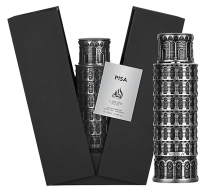 Lattafa Pride Pisa – Eau de Parfum Spray para Hombre, Fragancia Cítrica, Amaderada y Ámbar, 3.4 Onzas / 100 ml - imagen 4
