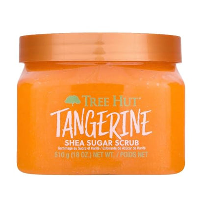 Exfoliante Corporal Tree Hut de Azúcar de Tangerina con Manteca de Karité y Aceites Esenciales, Hidratante y Suavizante, 18 oz - imagen 2