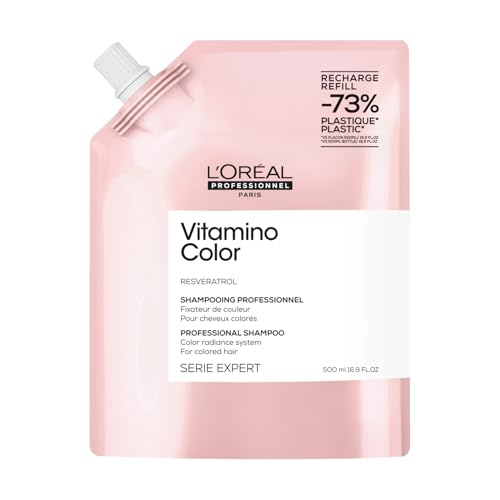 Champú L'Oréal Professionnel Paris Vitamino Color - Protege y Preserva el Color del Cabello, Previene Daños, Aporta Brillo y Vitalidad, 16.91 Fl Oz - imagen 3