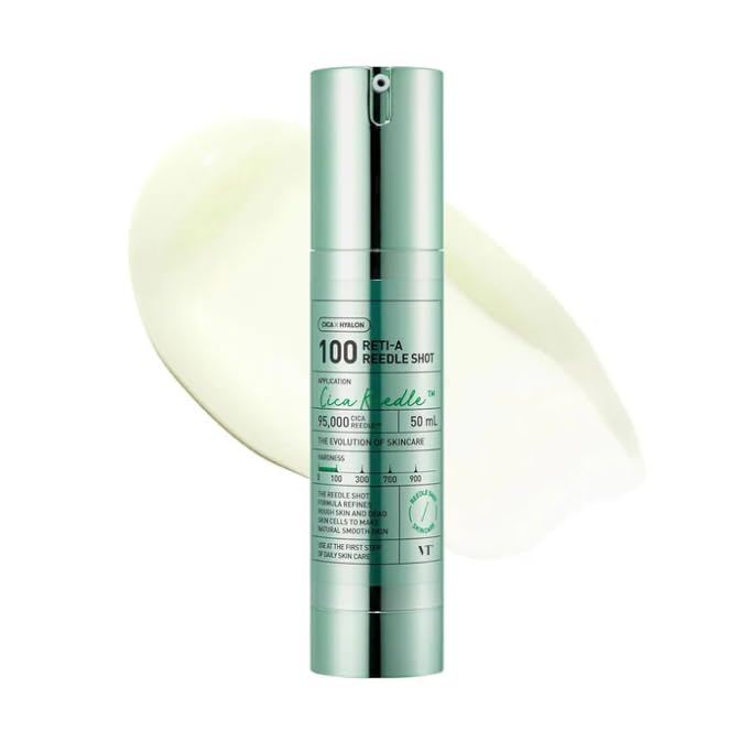 VT COSMETICS Reti-A Reedle Shot 100 Suero con Retinol (Vitamina A) y Fórmula de Microneedling con Exosomas, Potenciador de Piel Coreano, 1.69 fl oz - imagen 4
