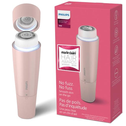 Depiladora Facial Philips 5000 Series, Afeitadora Personal para Mujeres, Inalámbrica y Compacta, Cabezal Hipoalergénico, Eliminación Rápida de Vello - imagen 1