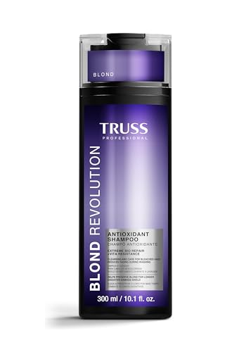 Champú TRUSS Blond Revolution para Cabello Rubio - Champú Suave para Cabello Tratado con Color - Preserva el Color Rubio Luminoso y Aumenta el Brillo - imagen 2