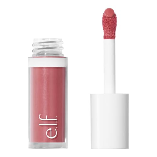 e.l.f. Camo Liquid Blush, Blush Líquido de Larga Duración, Color de Alta Pigmentación, Acabado Suave y Brillante, Vegano y Libre de Crueldad, Cheeky - imagen 1