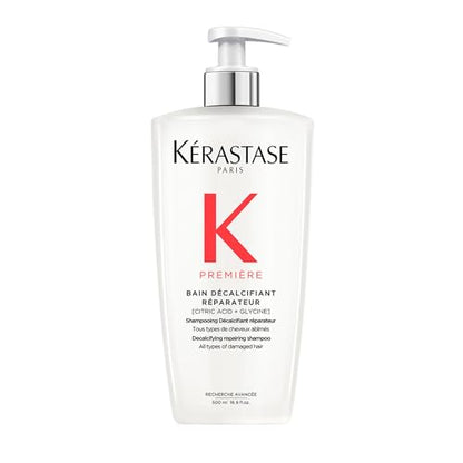 Champú Kerastase Première Bain Décalcifiant Réparador - Limpieza Suave, Elimina Exceso de Calcio, Repara y Fortalece Cabello Dañado, 16.9 Fl Oz - imagen 3