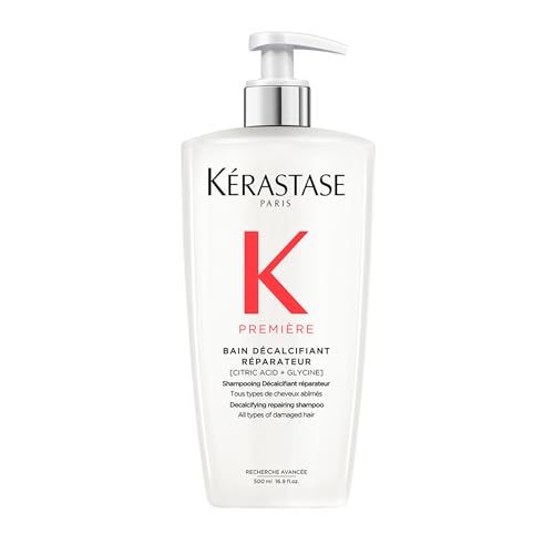 Champú Kerastase Première Bain Décalcifiant Réparador - Limpieza Suave, Elimina Exceso de Calcio, Repara y Fortalece Cabello Dañado, 16.9 Fl Oz - imagen 2