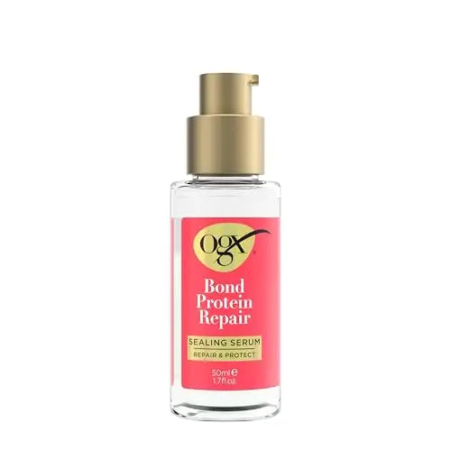 Suero Capilar Reparador OGX Repair & Protect Bond Protein, Tratamiento Antifrizz, Sin Parabenos, 1.7 fl. oz - imagen 1