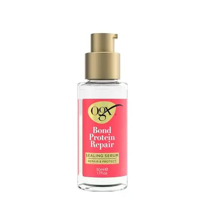 Suero Capilar Reparador OGX Repair & Protect Bond Protein, Tratamiento Antifrizz, Sin Parabenos, 1.7 fl. oz - imagen 1
