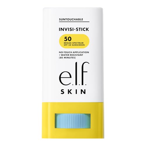 e.l.f. SKIN Suntouchable Invisi-Stick Protector Solar Facial SPF 50, Transparente, Ligera con Aceite de Semilla de Girasol, Vegana y Libre de Crueldad - imagen 4