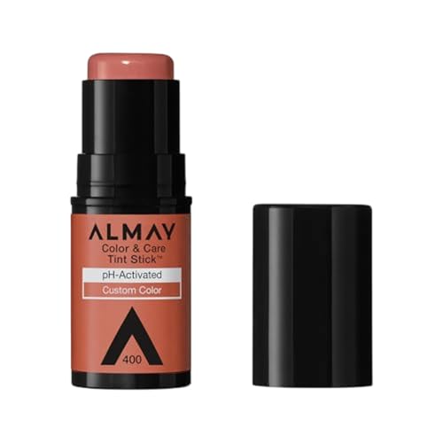 Almay Tinte para Labios y Mejillas, Barra Hidratante Multiusos, Rubor y Color de Labios, Acabado Luminoso, 400 Nude Flush, 0.25 oz - imagen 1