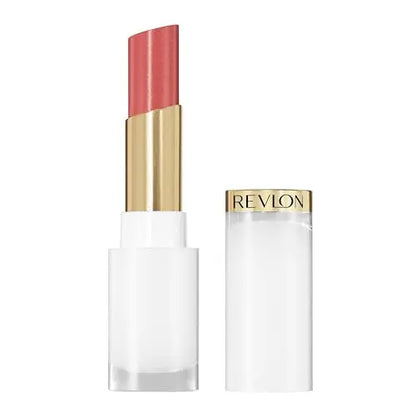 Bálsamo Labial Hidratante REVLON Super Lustrous Glass Shine con Ácido Hialurónico, Aloe y Cuarzo Rosa, 003 Honey Shine, 0.11 oz - imagen 3