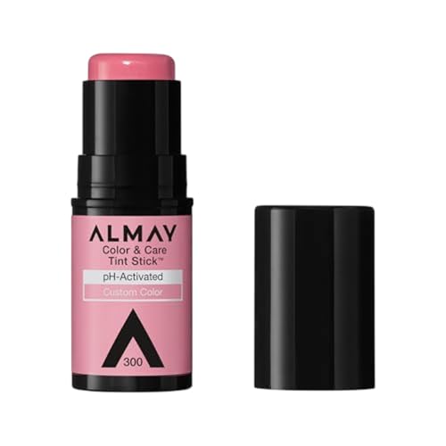 Almay Tinte para Labios y Mejillas, Barra Hidratante Multiusos, Rubor y Color Labial, Acabado Radiante, 300 Rose Flush, 0.25 oz - imagen 4