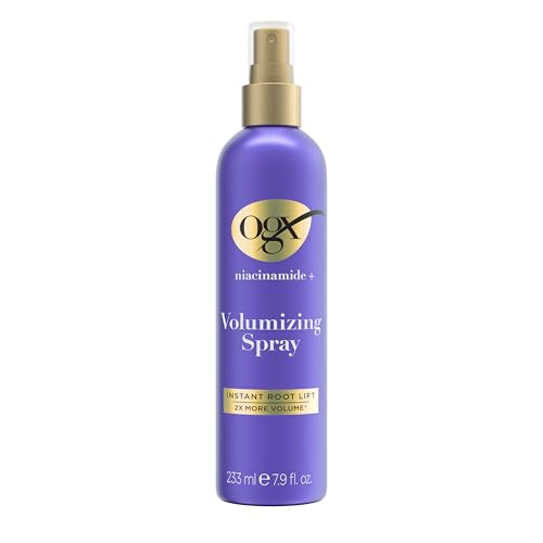 Spray Voluminizador OGX Niacinamida, Spray para Cabello con Elevación Instantánea de Raíces y 2X Más Volumen, 7.9 fl. oz - imagen 1