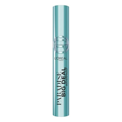 Máscara L'Oreal Paris Paradise Big Deal Waterproof, Voluminizadora y Alargadora, Resistente a Grumos, Color Negro, 0.33 Fl Oz - imagen 3