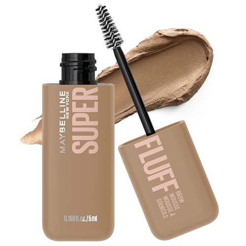 Maybelline Superfluff Volumizing Brow Mousse, All Day Tinted Brow Gel For Soft Full Brows, Blonde, 1 Count - imagen 4