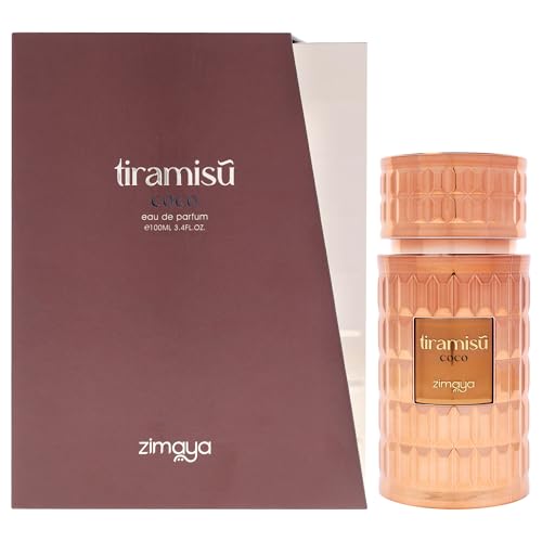 Zimaya Tiramisu Coco Eau De Parfum Unisex, 3.4 Fl. Oz - imagen 1