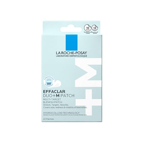 La Roche-Posay Effaclar Parches Antiimperfecciones, Parches Hidrocoloides para el Rostro, Absorben y Protegen, 22 Parches (12 Pequeños y 10 Medianos) - imagen 2