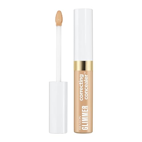 Corrector Iluminador Revlon, Maquillaje Líquido para Ojeras, Con Cafeína, Vitamina C y Stevioside, 115 Amarillo, 0.3 fl oz - imagen 2