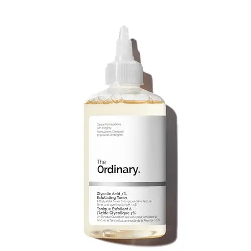The Ordinary Glycolic Acid 7% Tónico Exfoliante Diario, Aclarante y Suavizante para Piel Más Uniforme, 3.4 Fl Oz - imagen 1