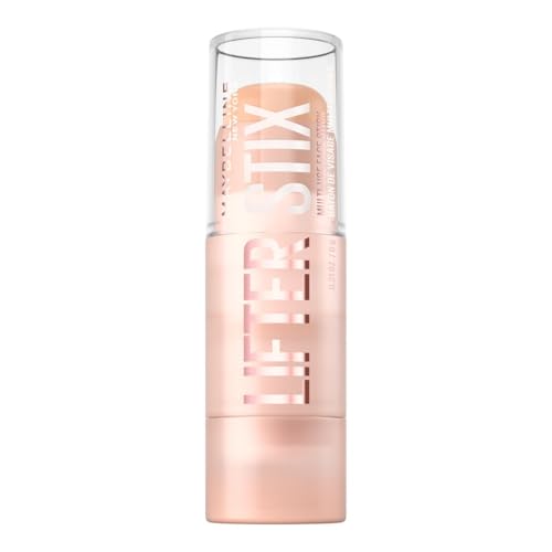 Maybelline Lifter Stix Barra Multiusos para el Rostro - Contorno, Bronceador, Corrector y Base, Maquillaje Cremoso con Aceite de Semilla de Arándano, - imagen 1