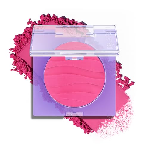 Urban Decay Face Bond Long-Lasting Blush Suede (Touch Me - Vivid Lilac), Buildable Matte Finish, Blurring Effect, Waterproof, Sweat-Resistant, All Day - imagen 1