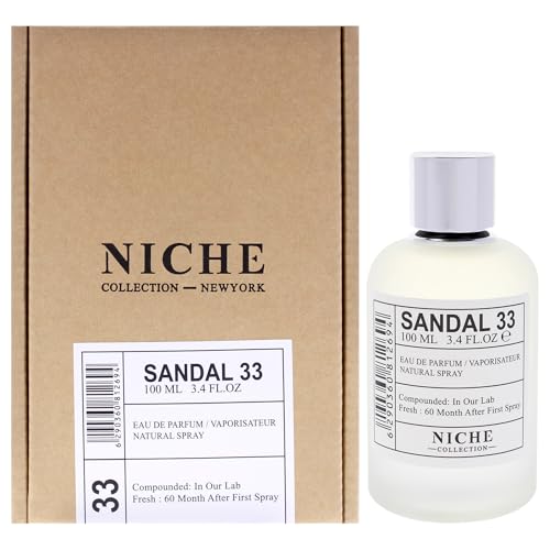 Maison d'Orient SANDAL 33 Colección Niche Nueva York 100 ML EDP para Hombres y Mujeres – Perfume Oriental Amaderado con Sándalo, Violeta y Cuero – - imagen 4