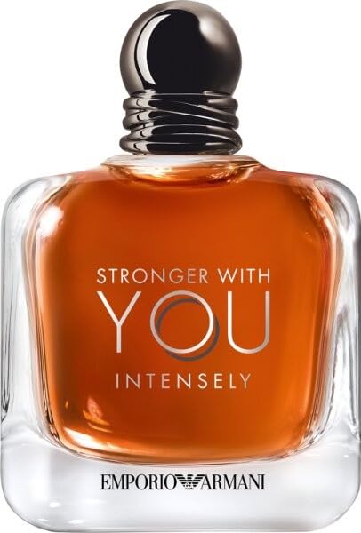 Armani Beauty – Stronger With You Intensely – Perfume para Hombre – Fragancia Amaderada Fougère con Notas de Pimienta Rosa, Lavanda y Vainilla - 5.0 - imagen 3