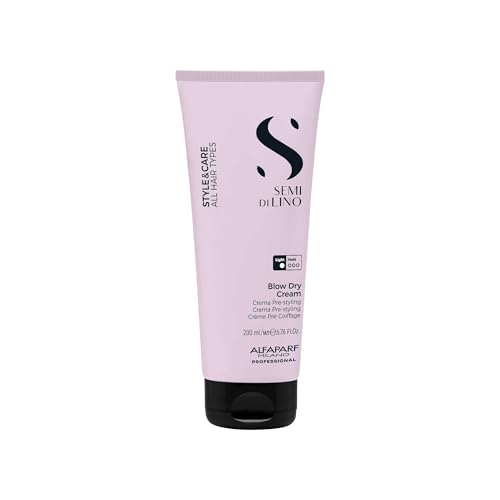 Crema para Peinar ALFAPARF MILANO Semi di Lino Style & Care - Sujeción Ligera - Crema Estilizante para Todo Tipo de Cabello - Protección Térmica (200 - imagen 2