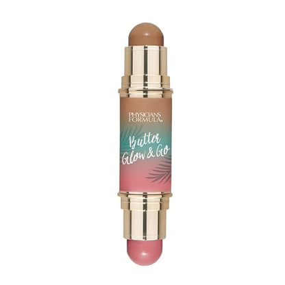 Physicians Formula Butter Glow & Go Stick Multiusos, Fórmula Ultra-Cremosa con Acabado Radiante y Manteca de Murumuru, Vegano y Libre de Crueldad - - imagen 2