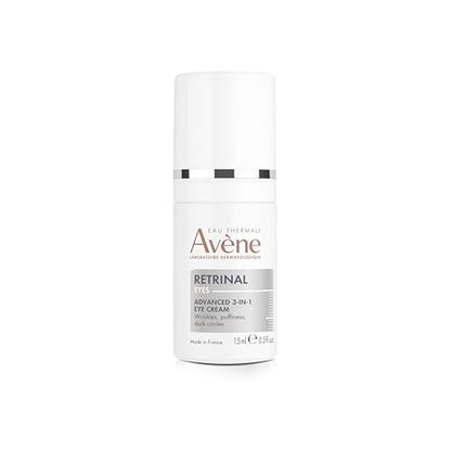 Crema de Ojos Avène Retrinal EYES Avanzada 3 en 1, Crema para Ojos con Retinaldehído y Ácido Hialurónico, Reduce Arrugas, Ojeras y Hinchazón - imagen 4