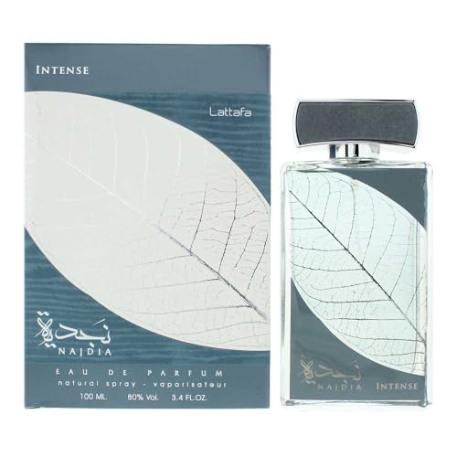 Lattafa Najdia Intense – Fresh, Marine, Woody – Eau de Parfum Spray Long-Lasting Fragrance for Men, 3.4 Ounce / 100 ml - imagen 2
