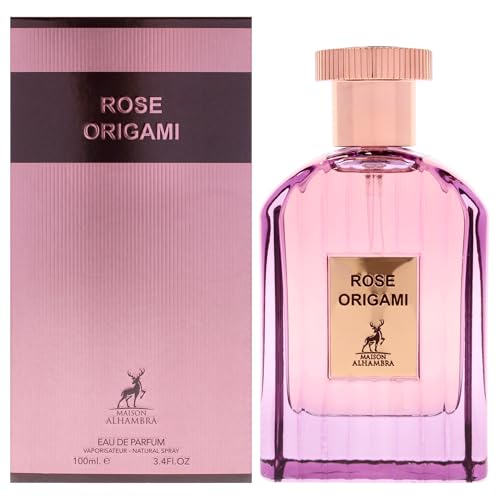 Rose Origami de Maison Alhambra para Unisex - Spray EDP 3.4 oz - imagen 3