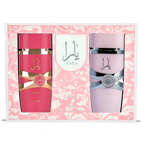 Set de Regalo Lattafa de 2 Piezas (Yara EDP 3.4 oz + Yara Candy EDP 3.4 oz) - imagen 2