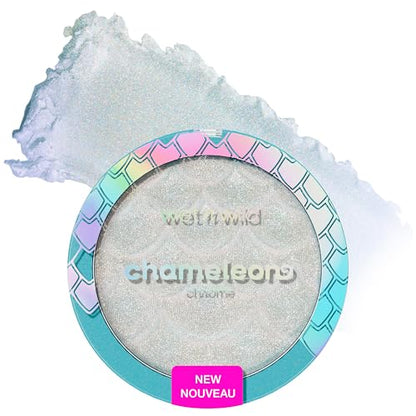 wet n wild Iluminador Chameleon Chrome, Cambio de Color Dinámico, Textura Líquido a Horneado, Radiancia Luminosa Personalizable, Libre de Crueldad - - imagen 3
