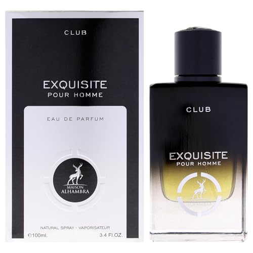 Club Exquisite de Maison Alhambra para Hombres - Spray EDP de 3.4 oz - imagen 4