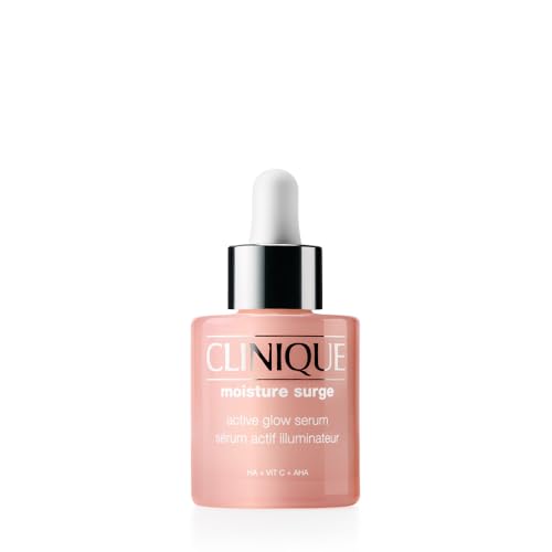 Suero Clinique Moisture Surge Active Glow con Ácido Láctico, Ácido Hialurónico y Vitamina C | Hidratante, Ligero y Libre de Aceite, 1 fl. oz. - imagen 3
