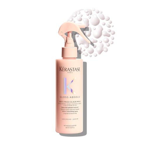 Kerastase Gloss Absolu Leche Glaseante Anti-Frizz - Desenreda, Hidrata y Suaviza, Facilita el Secado, Controla el Frizz y los Cabellos Sueltos, - imagen 3