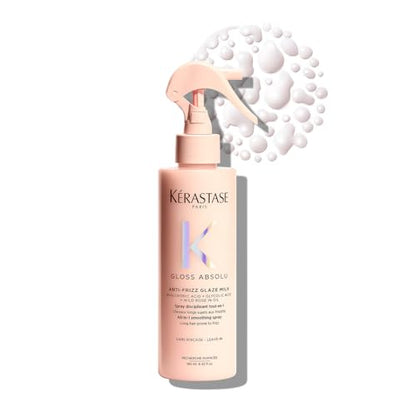 Kerastase Gloss Absolu Leche Glaseante Anti-Frizz - Desenreda, Hidrata y Suaviza, Facilita el Secado, Controla el Frizz y los Cabellos Sueltos, - imagen 4